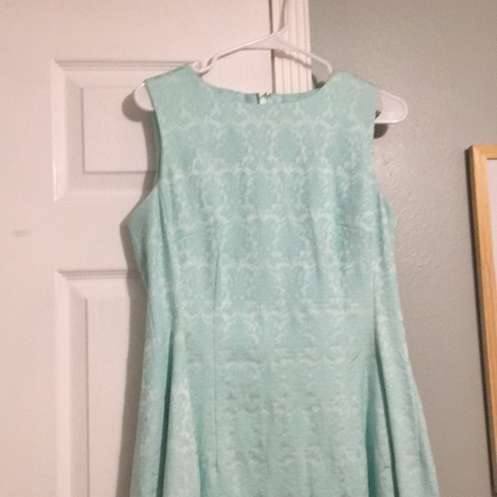 Light Blue Cocktail Dress (Sleveless)
